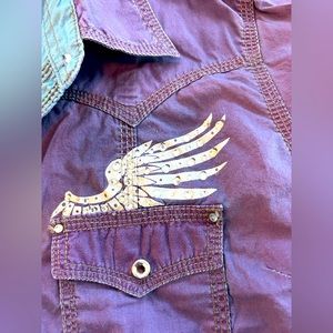 Angel wings Western shirt Rock 47 by Wrangler. This is their more expensive line